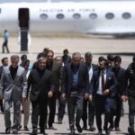 "Pakistan Interior Minister Mohsin Naqvi arrives in Mashhad for diplomatic meetings"