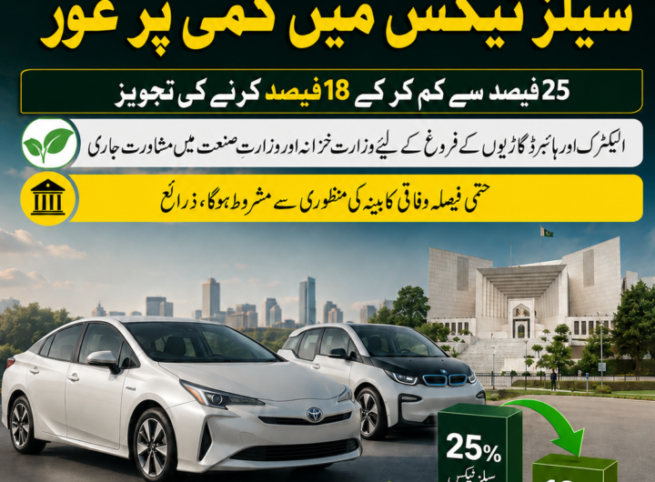 that the government is considering reducing the sales tax on hybrid cars from 25% to 18%