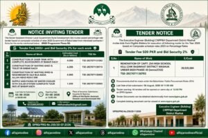 DGPR QUETTA ADVERTISEMENTS QUETTA BALOCHISTAN