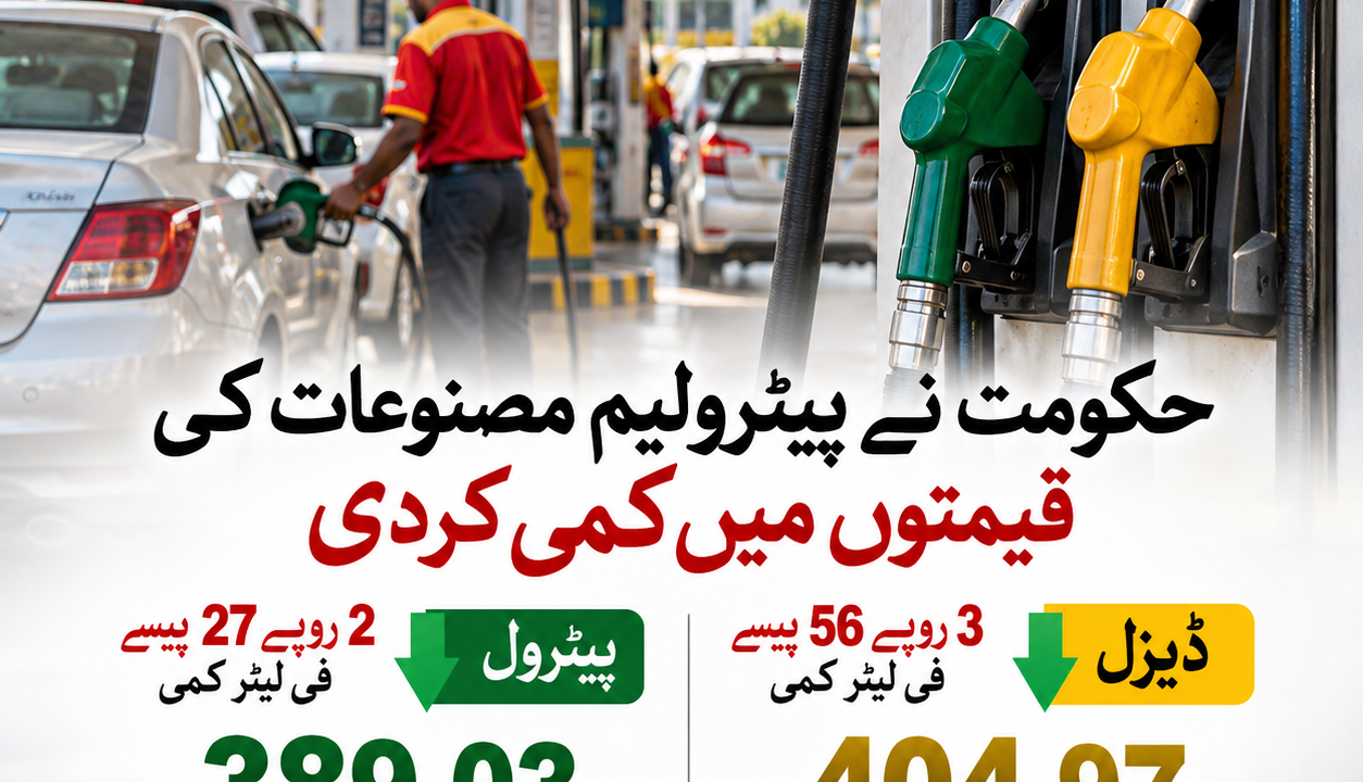 Pakistan Petrol and Diesel Prices Cut