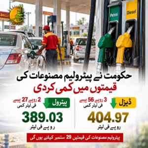 Pakistan Petrol and Diesel Prices Cut