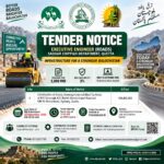Quetta C&W Department tender notice 2026 for construction of drains, sewerage lines and black top roads