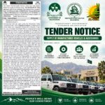 DG Health Services Balochistan tender notice for manufactured vehicles and accessories, with 3 percent bid security and electronic bid submission deadline of 13 October 2026