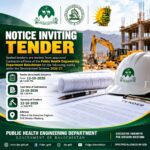 Notice inviting tender issued by Public Health Engineering Division Mastung for water supply, pipeline, electrical, pump repair and maintenance works in Balochistan